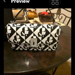 Karl lagerfeld black and white